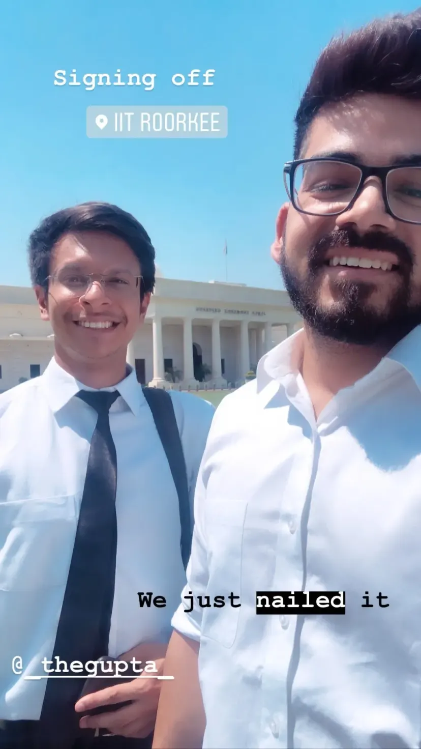 Signing off @_thegupta_  We just nailed it