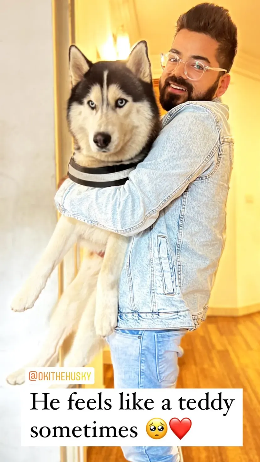 He feels like a teddy sometimes 🥺❤️