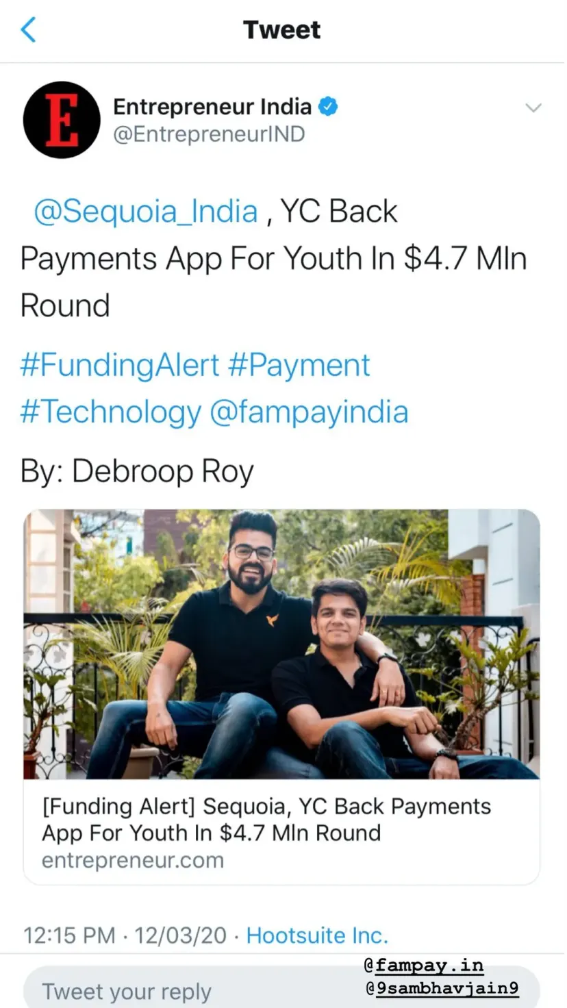 @9sambhavjain9  @fampay.in