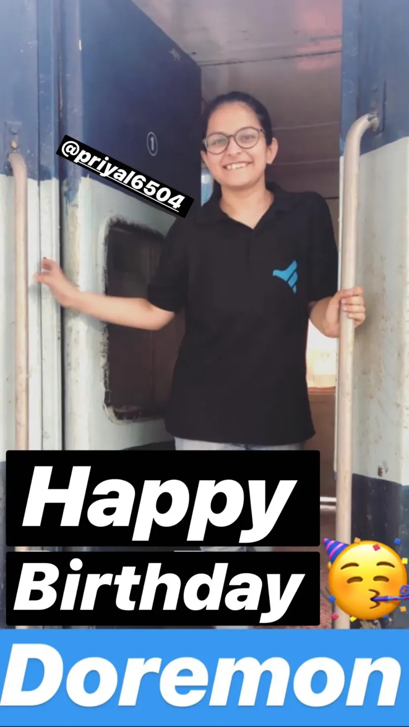 Happy
Birthday 🥳 @priyal6504