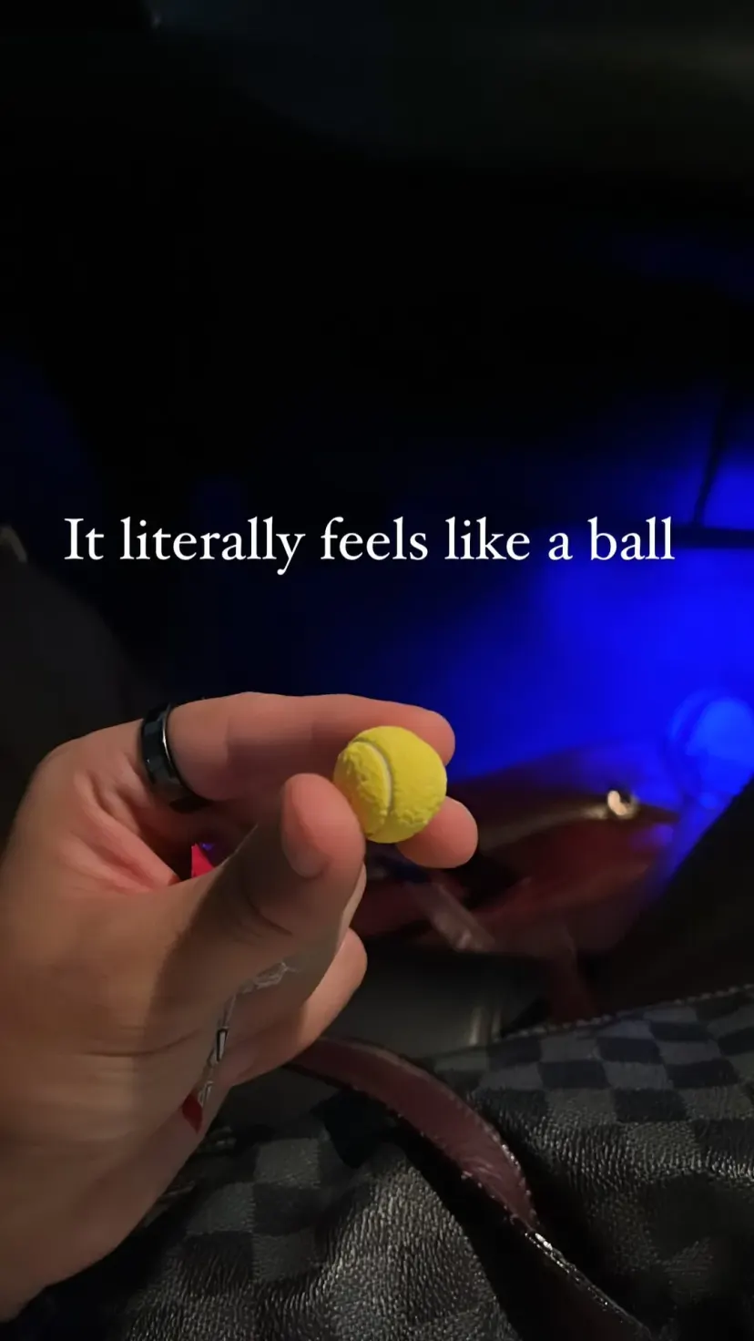 It literally feels like a ball