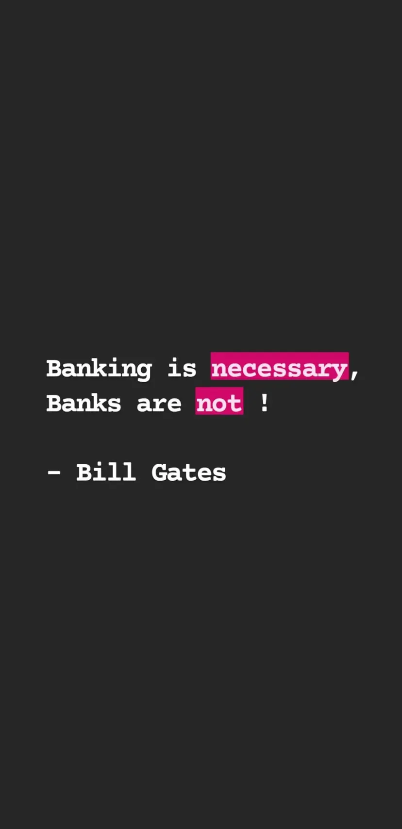 Banking is necessary,
Banks are not !

- Bill Gates @9sambhavjain9
@fampay.in
