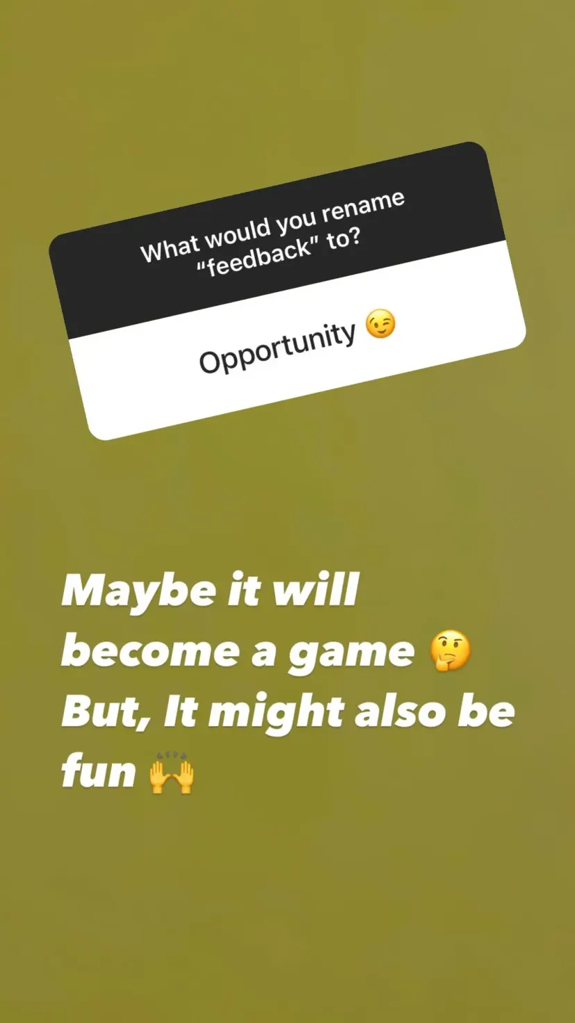 Maybe it will
become a game 🤔
But, It might also be fun 🙌