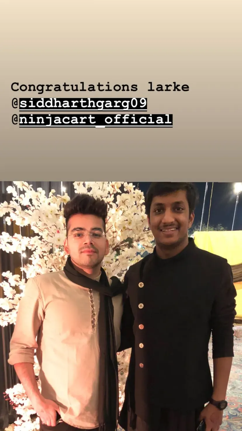 Congratulations larke
@siddharthgarg09
@ninjacart_official