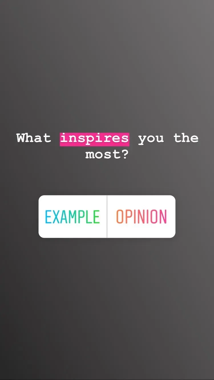 What inspires you the most?