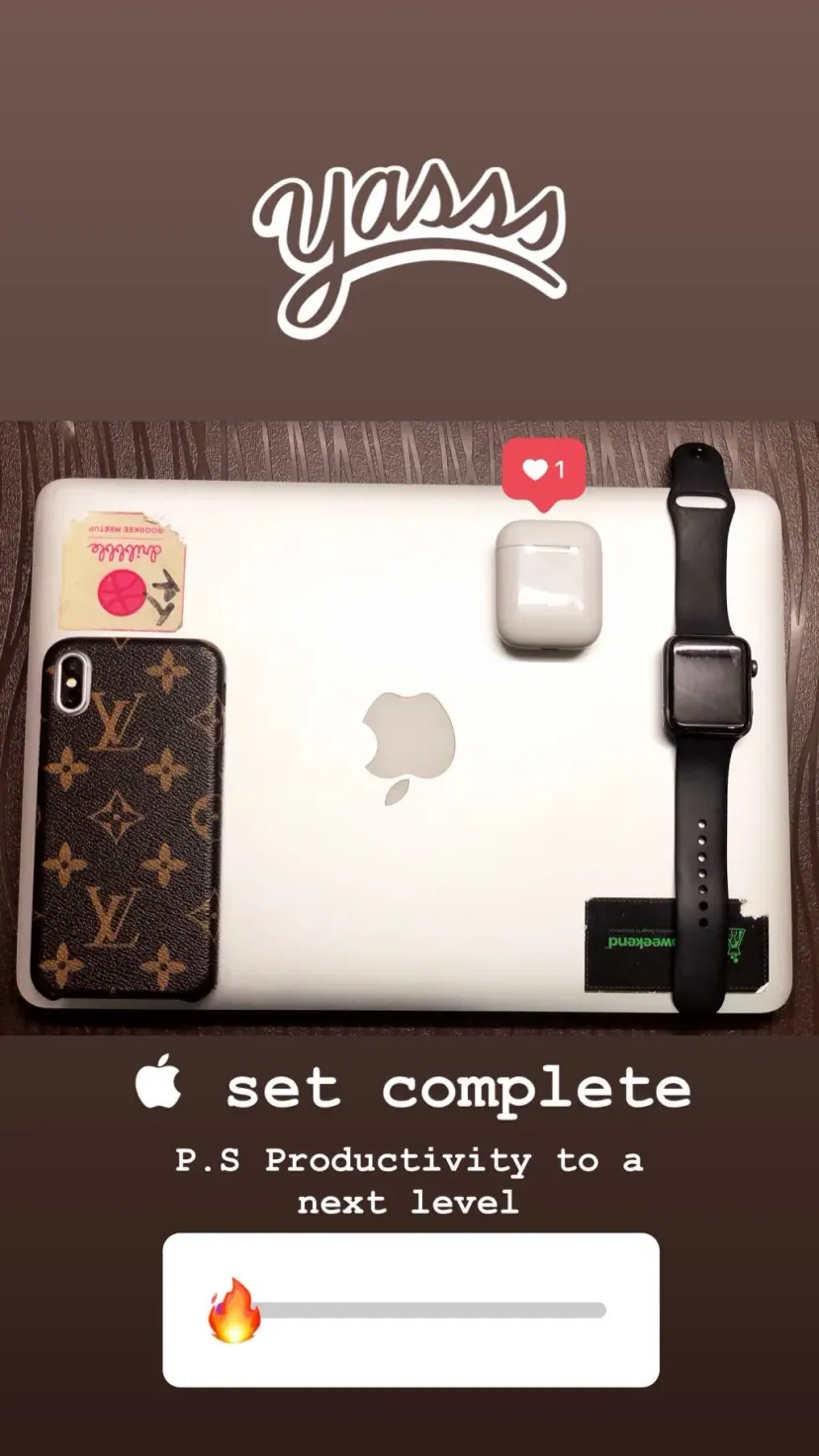 set complete  P.S Productivity to a next level