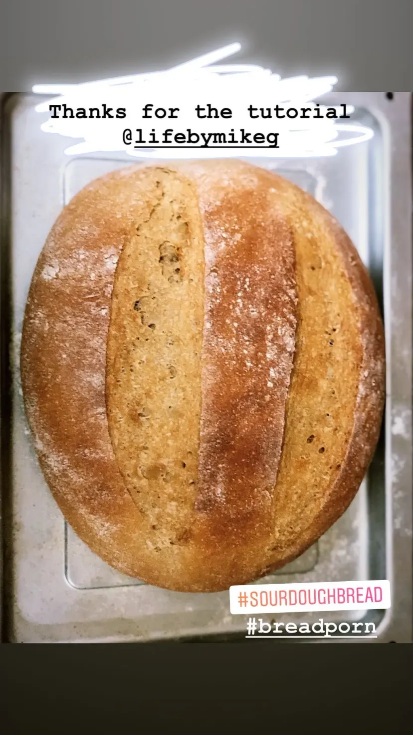 Thanks for the tutorial @lifebymikeg  #breadporn