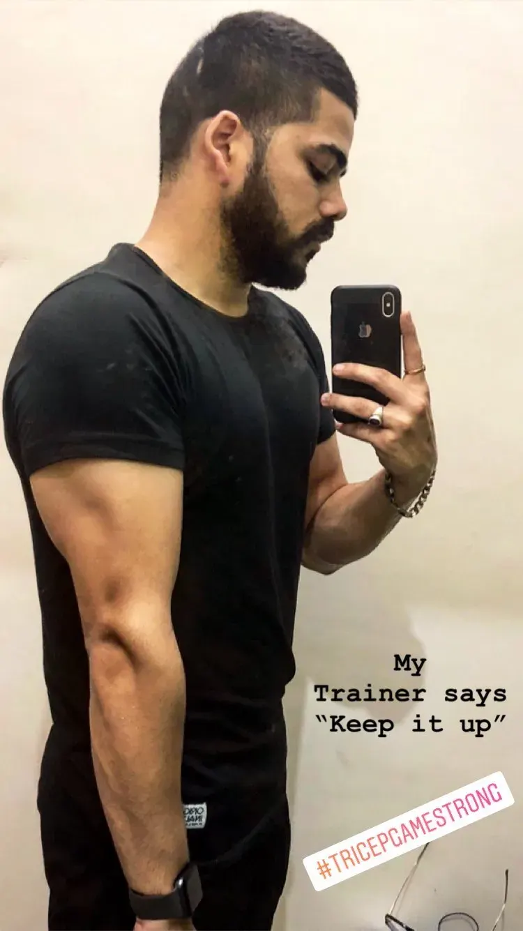 My
Trainer says
“Keep it up”