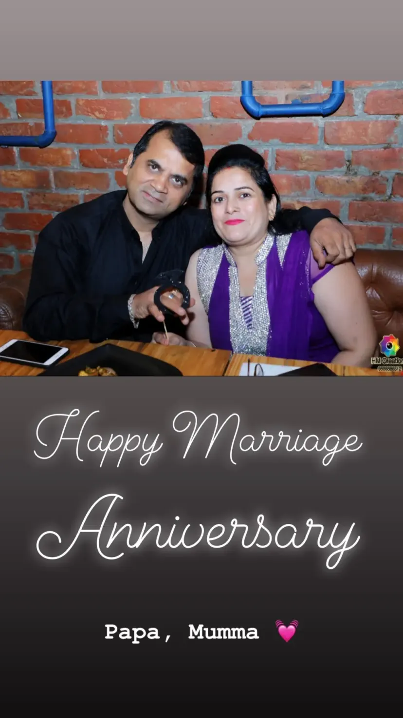 Papa, Mumma 💓 Happy Marriage Anniversary