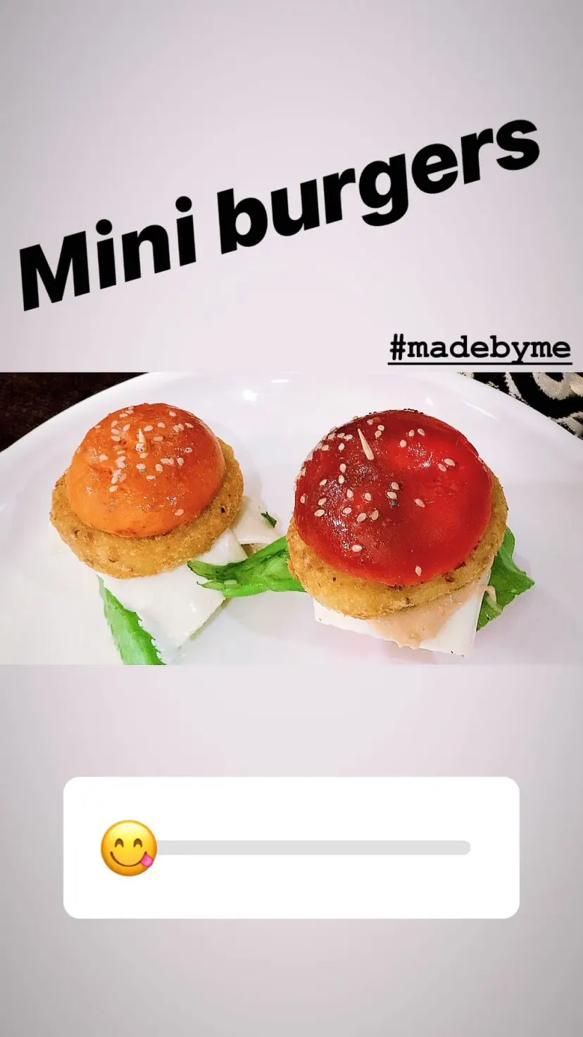 #madebyme  Mini burgers