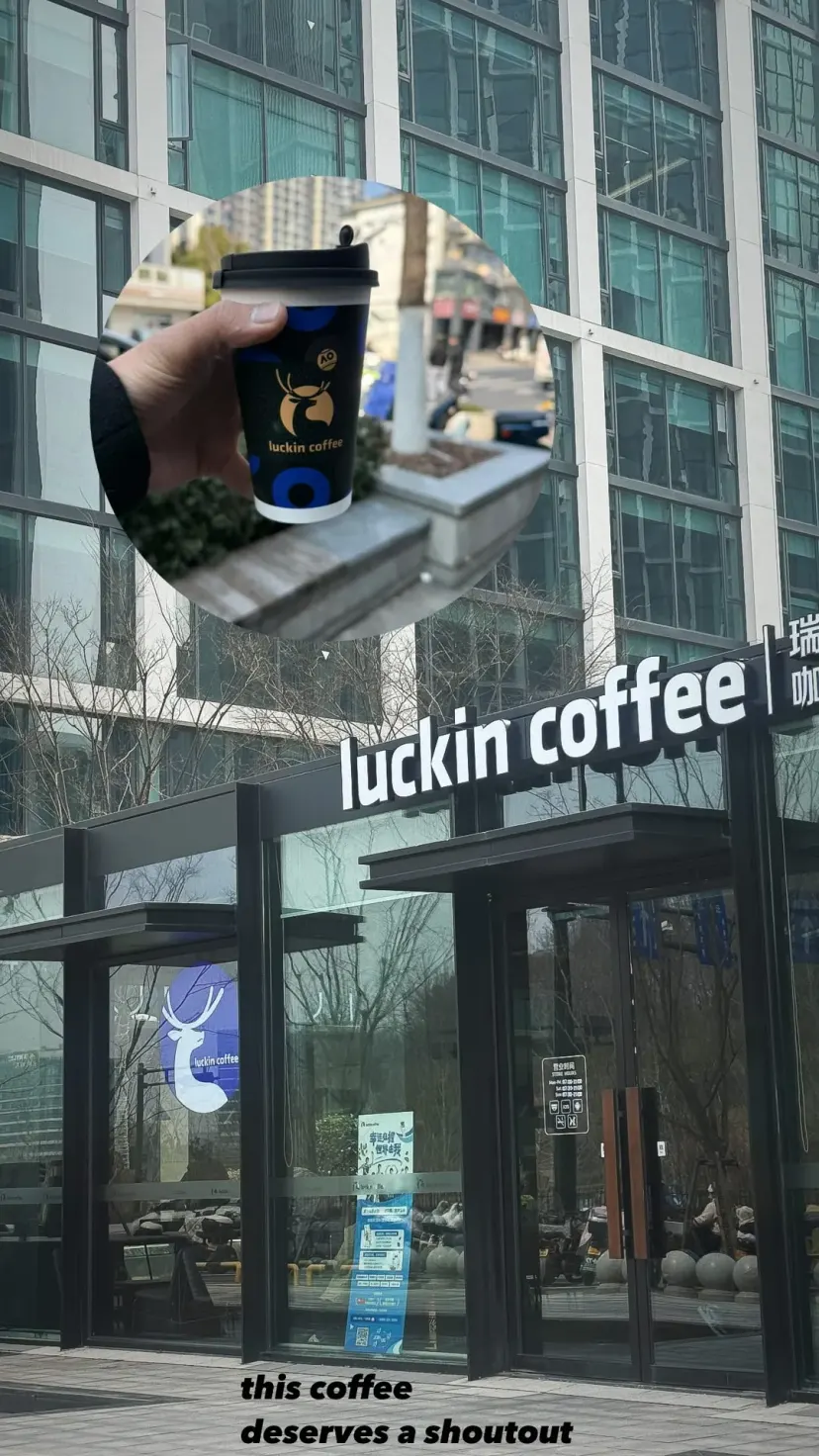 this coffee
deserves a shoutout