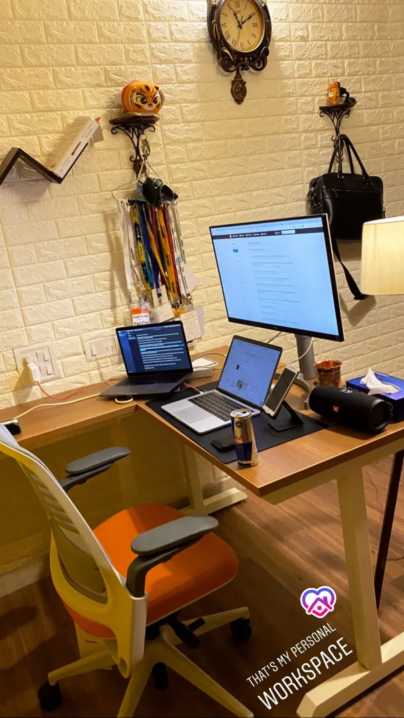 THAT’S MY PERSONAL WORKSPACE