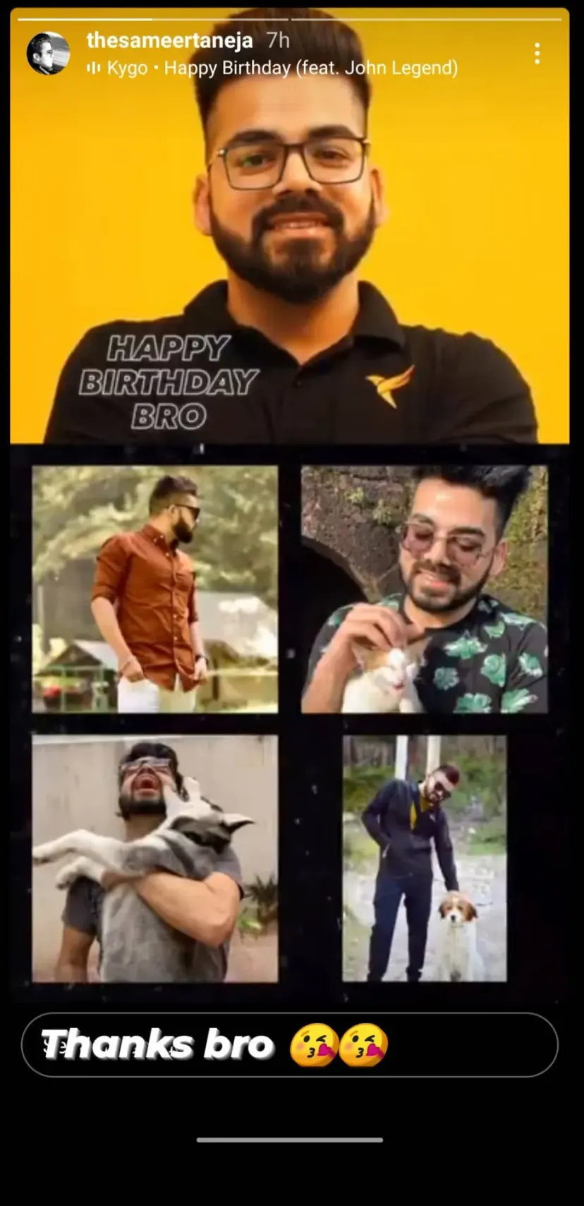 Thanks bro 😘😘 @thesameertaneja