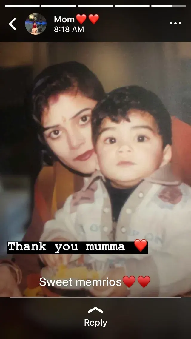 Thank you mumma ❤️