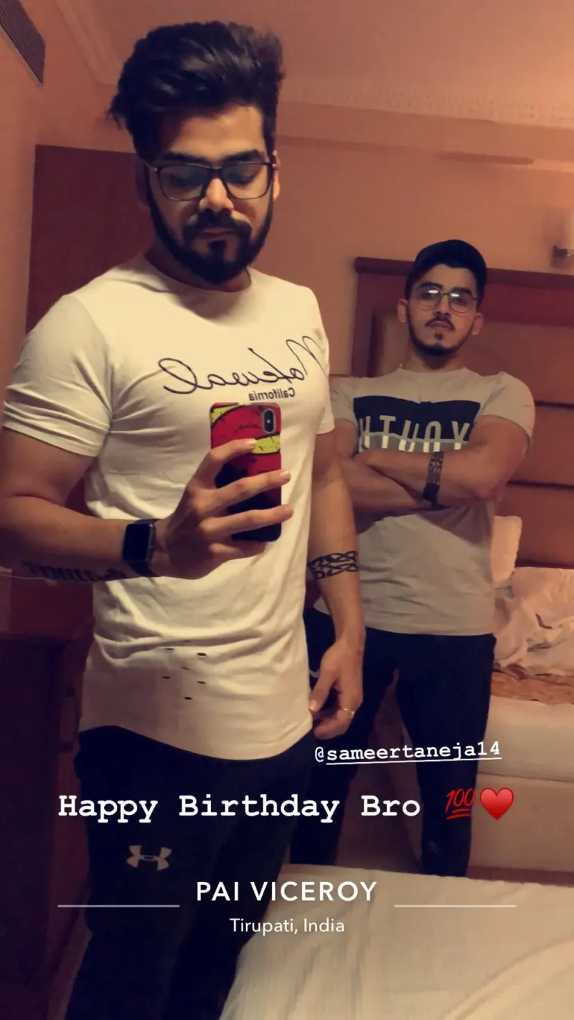 Happy Birthday Bro 💯♥️ @sameertaneja14