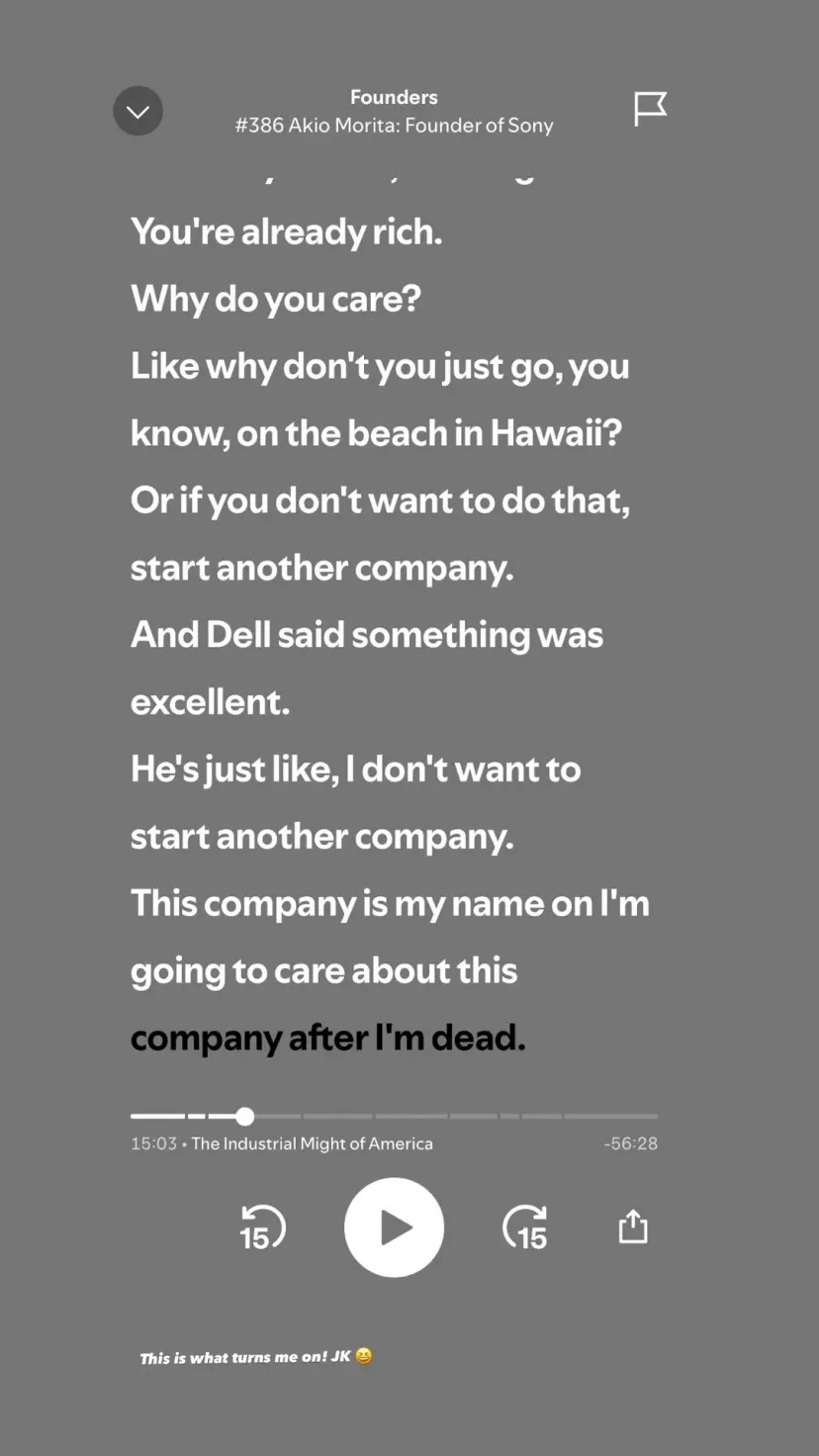 This is what turns me on! JK 😆