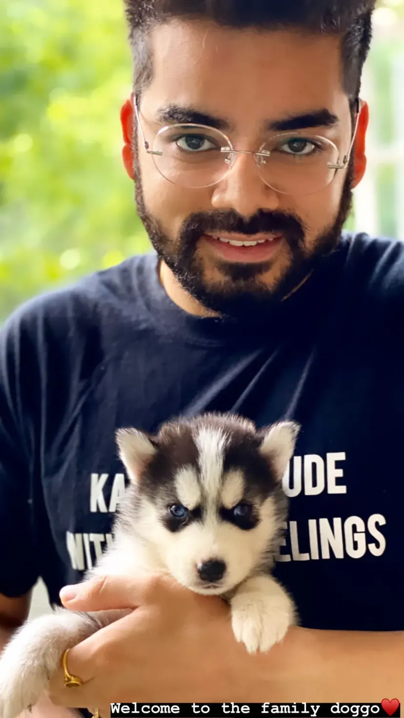 @bidisha_goswami_  Welcome to the family doggo♥️