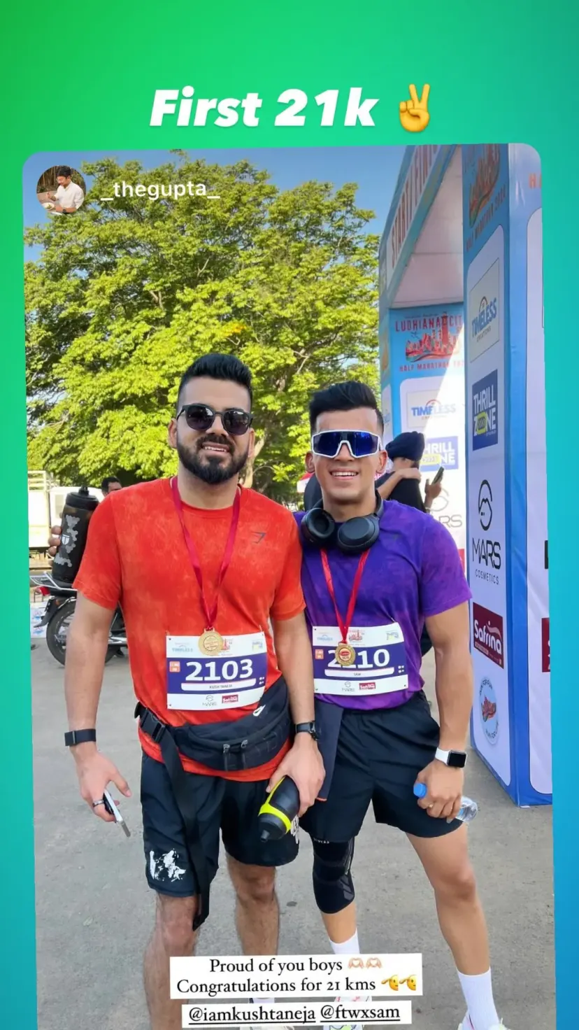 First 21k ✌️